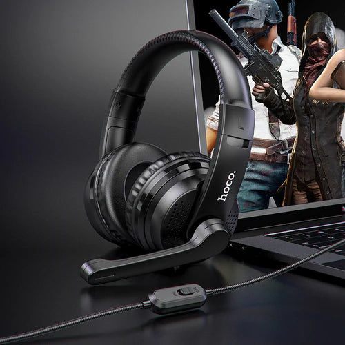 Gaming Headset with Mic (W103) - Black