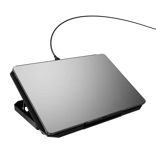 Ergonomic Laptop Stand with Cooling Fan for 12-17" Laptops