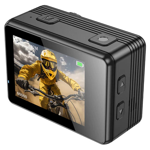 HD 1080P/30FPS Sports Camera with 30M Waterproof, Front & Back Dual Screen (DV103)