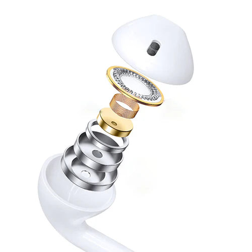 Heavy Bass 3.5mm Earphone with Volume Control (M4)