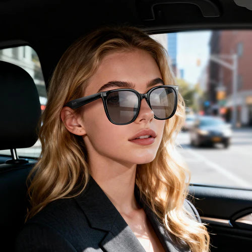 Wireless Air Conduction Audio Sunglasses with Music Playback, 8 Hours Playtime (DI87 Max)