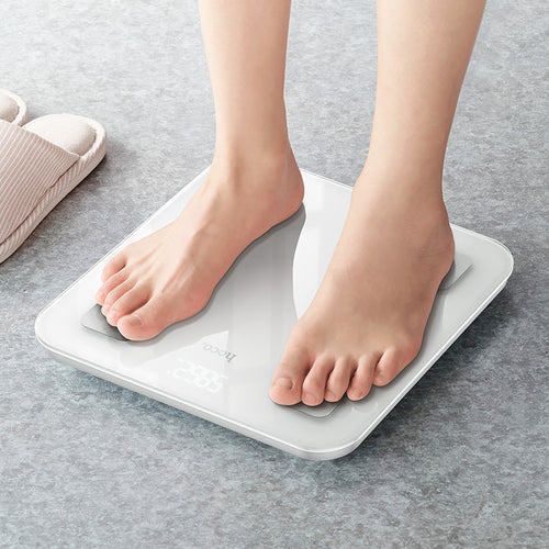 Smart Multi Functional Weight Scale with Body Fat Scale, LED Display (HI21)