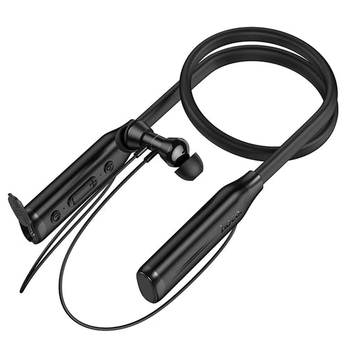 Neckband Bluetooth Earphone with MicroSd Card Input, 150 Hours, LED Battery Display (ES62 Plus)