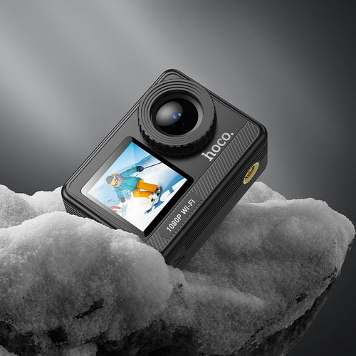 HD 1080P/30FPS Sports Camera with 30M Waterproof, Front & Back Dual Screen (DV103)