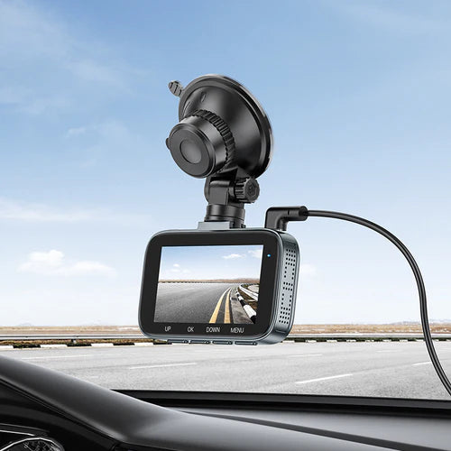 Dash Cam for Car with 3 inch IPS HD Display, 1080P/30FPS Camera, Sturdy Windshield Fit (DV5)