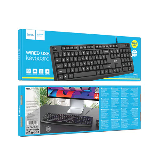 USB Wired Computer Keyboard (GM60)