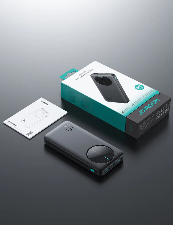 JOYROOM 2.4A LED Power Bank 10000mAh 3 Ports