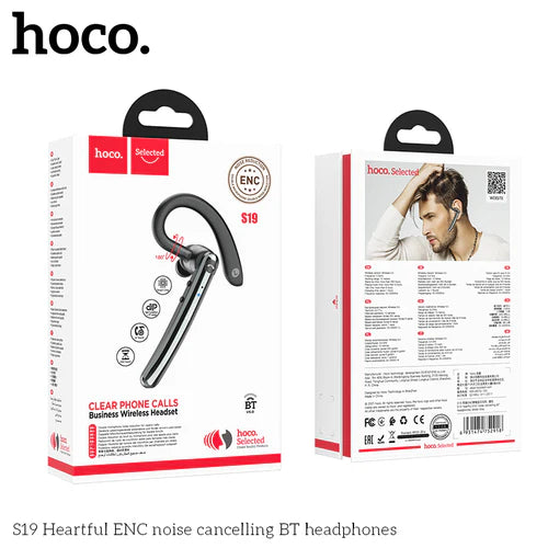 Bluetooth Earphone with ENC Noise Cancelling (S19)