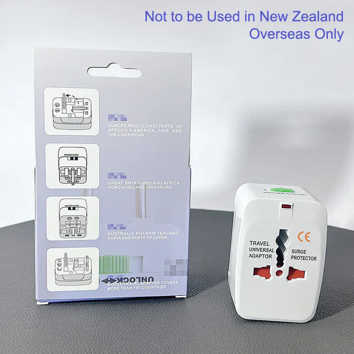 Universal All-in-One International Travel Adapter