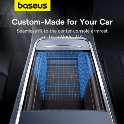 Baseus T-Space Series Car Center Console Armrest Box Twilight