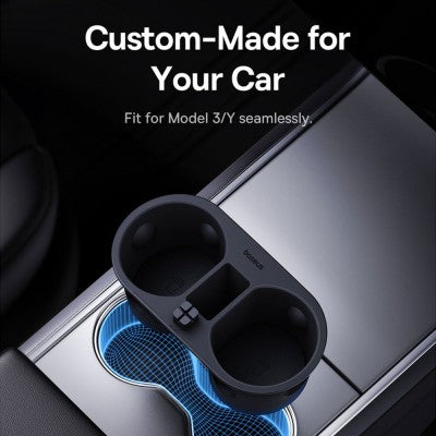 Baseus T-Space Series Cup Holder for Tesla Cluster