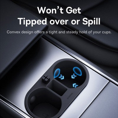 Baseus T-Space Series Cup Holder for Tesla Cluster