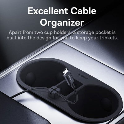 Baseus T-Space Series Cup Holder for Tesla Cluster