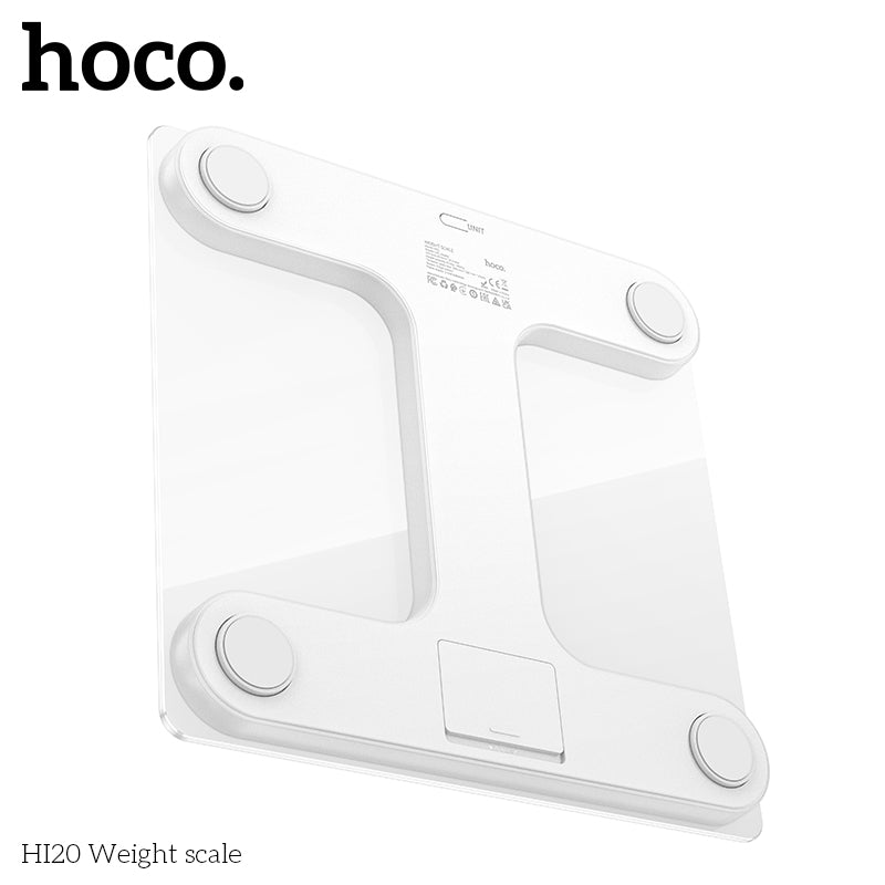 HOCO HI20 Electronic Scale with LED Display Weight Scale - White