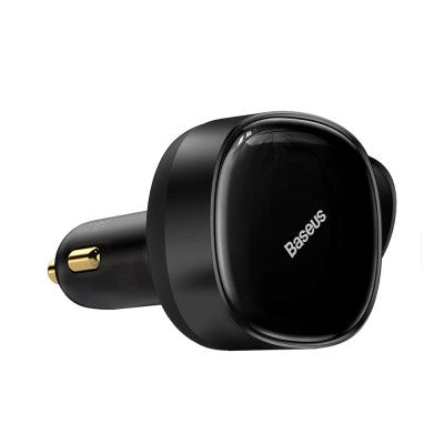 Baseus Enjoyment Retractable 2-in-1 Car Charger Type-c & Lightning 30W