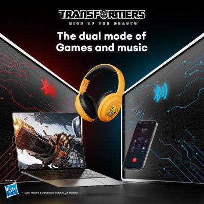 Transformers TF-G06 Wireless Bluetooth Gaming Headphones