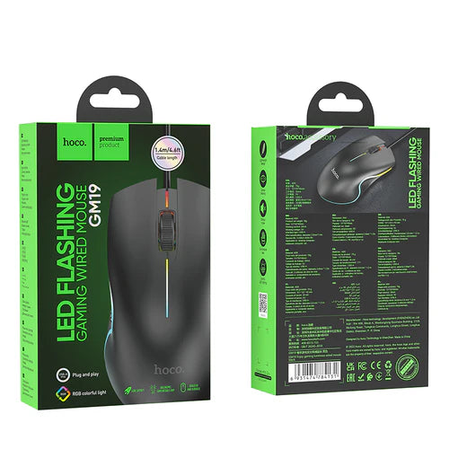 Wired Gaming Mouse w/ RGB Light