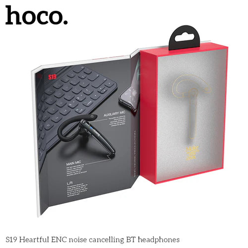 Bluetooth Earphone w/ ENC Noise Cancelling (S19)