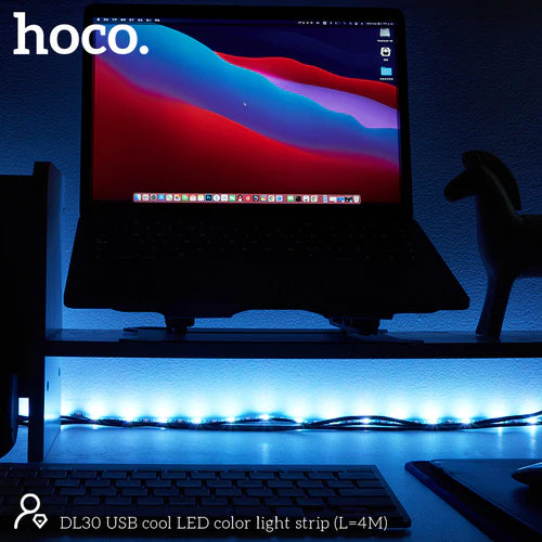 4 Meter USB LED Light Strip w/ 120 LED, 20 Modes, Remote