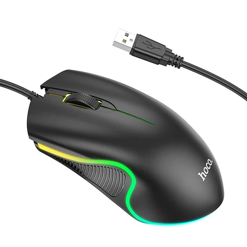Wired Gaming Mouse w/ RGB Light