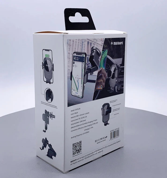 Maxguard 15W wireless charger car bracket holder C9 Plus