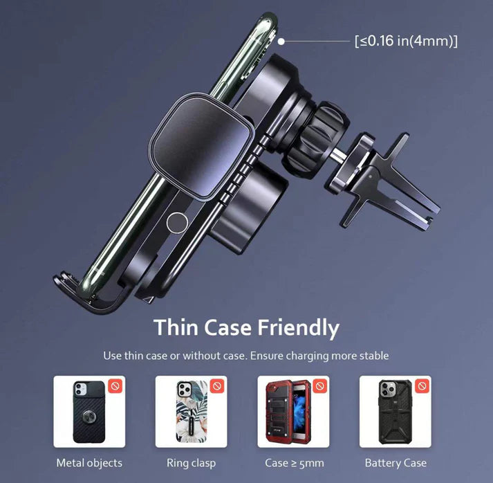 Maxguard 15W wireless charger car bracket holder C9 Plus