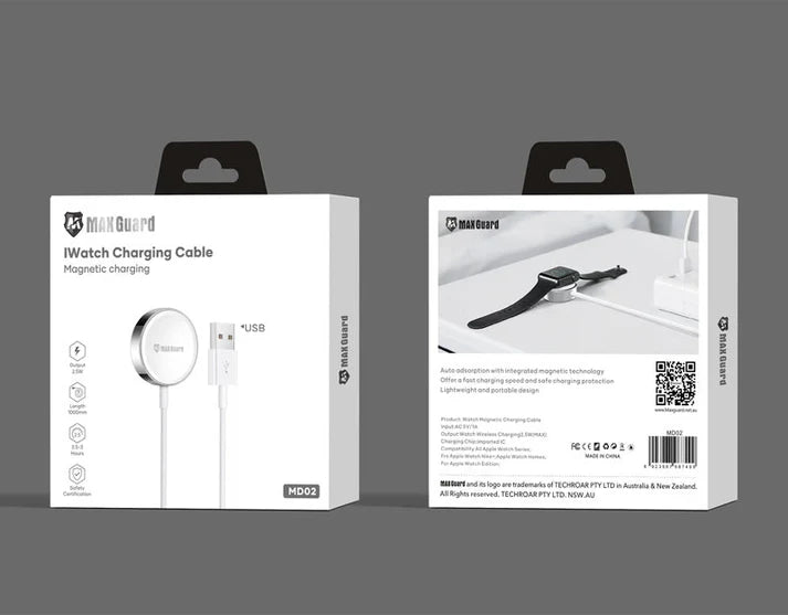 Maxguard USB cable For Apple Watch MD02