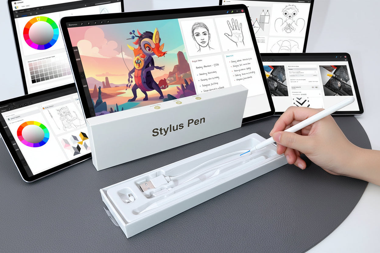 Universal Capacitive Stylus Pen TH01 (Compatible with all Tablets)