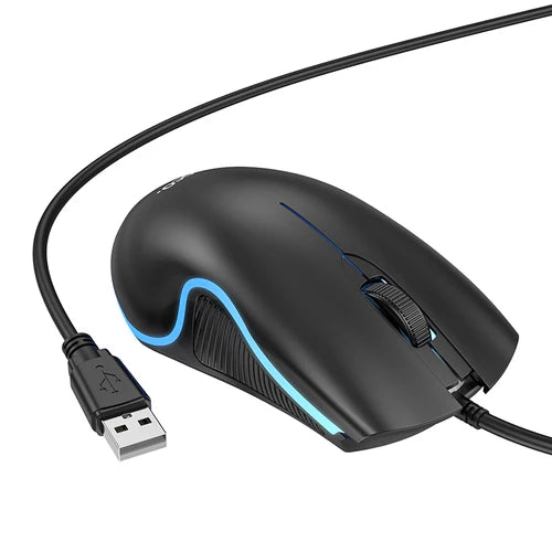 Wired Gaming Mouse w/ RGB Light