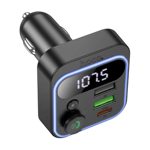 38W FM Car Kit with PD+QC, RGB Light