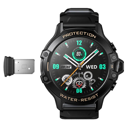 Kids Smart Watch 4G with GPS+LBS+WiFi Tracking, Video Call, Kids Privacy Protection, Parental Control, IP54 Waterproofing (Y107)