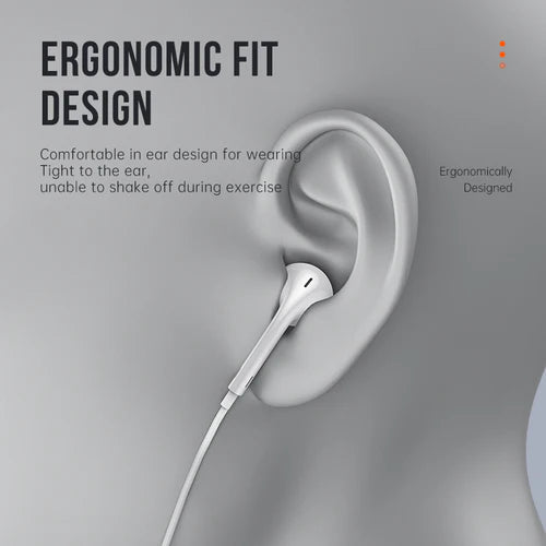 Wired Lightning Earphone w/ Plug & Play (M21)