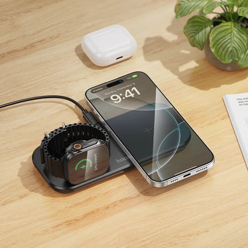 15W Ultra Thin 3 in 1 Wireless Charger (CW65)