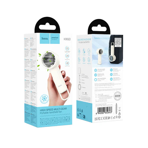 Portable Multi-Functional Electric Fan w/ Handheld & Desktop Stand, 3 Speed Adjustable Airflow