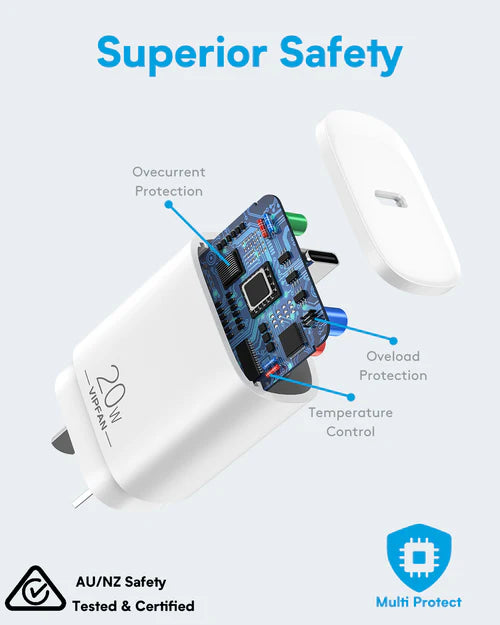 20W USB-C Super Fast Charger (AU5)