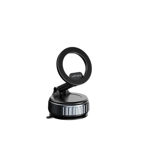 Magnetic Multi-Surface Suction Cup Phone Mount with Foldable Arm