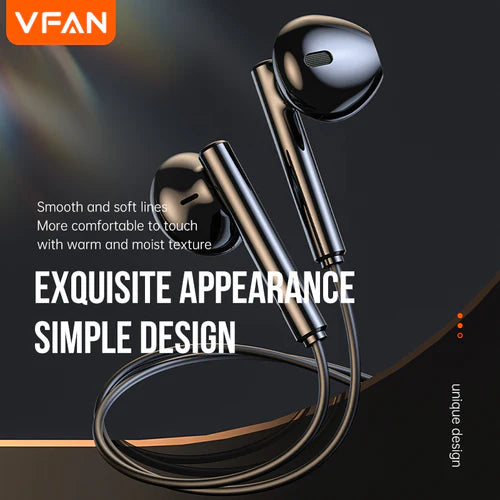 Type-C Earphone Universal w/ Digital Microchip (M18)