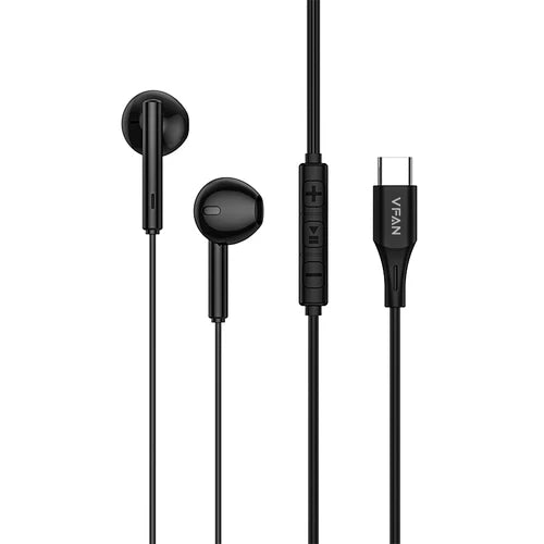 Type-C Earphone Universal w/ Digital Microchip (M18)