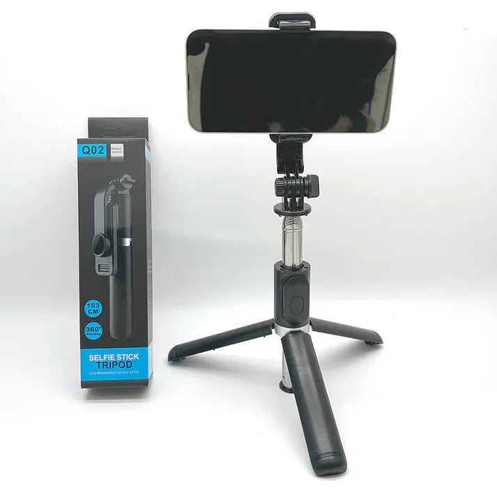 103cm 360 Rotation Selfie Stick Tripod Q02