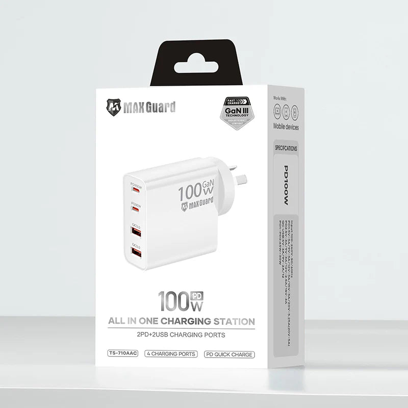 Maxguard PD 100W wall charger TS710AAC