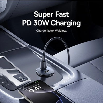 Baseus GoTrip DP1 Car Charger C+C 30W