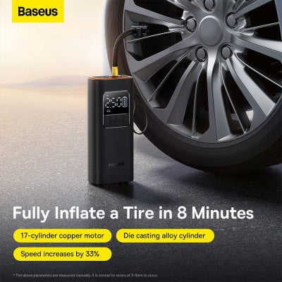 Baseus Super Mini Pro Series Wireless Car Inflator-Cluster
