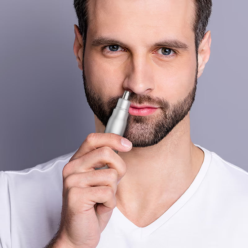 hoco. HP33, electric nose hair trimmer, 3d arched blade, LED digital display, detachable and washable blade