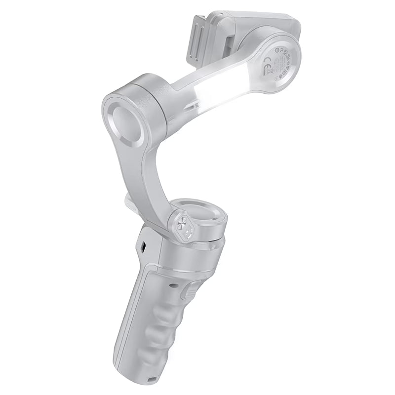 hoco. K24 Support, smart 3-axis gimbal, for 4.5 – 7 inches mobile phones, face tracking, 360-degree rotation, 3 modes fill light, tripod